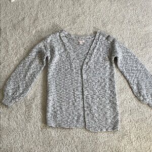 Girls Cat&Jack size 10-12 grey cardigan